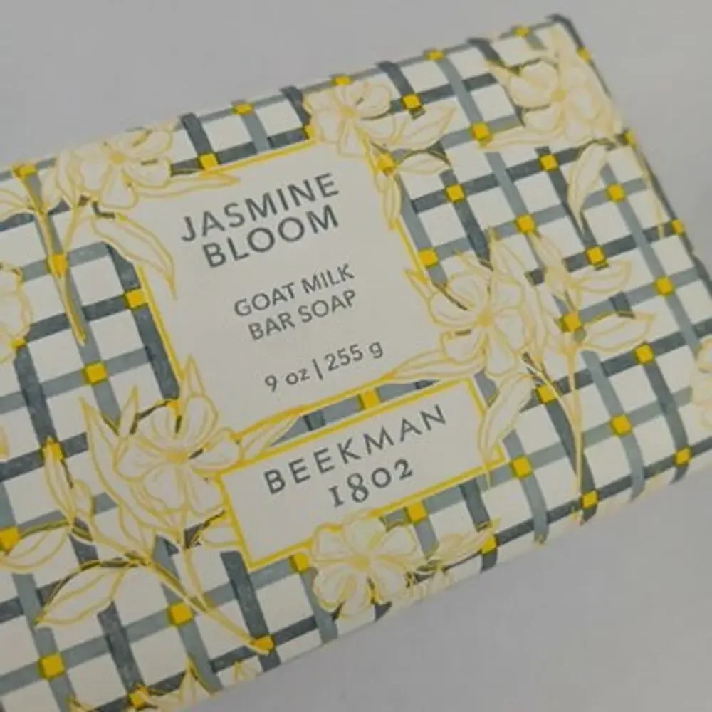 Beekman 1802 JASMINE BLOOM Goat Milk Soap Full-sized 9oz bar  Made in USA